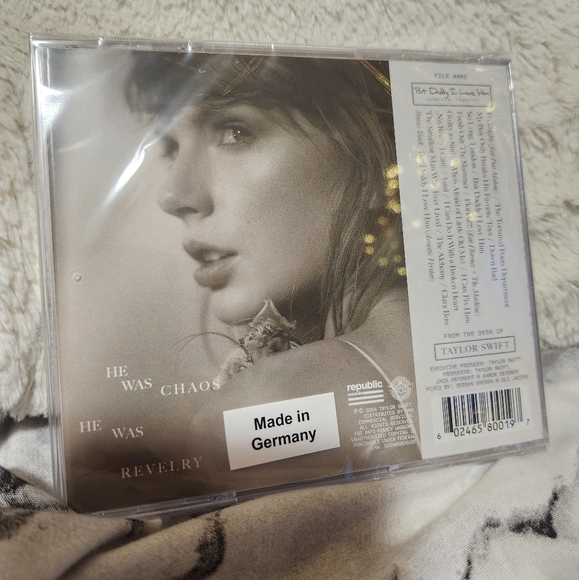 Tortured poets department cd - Picture 2 of 2